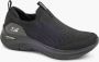 Skechers slip-on sneakers zwart - Thumbnail 4