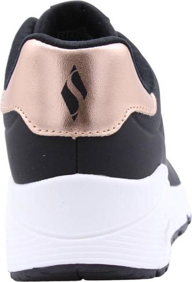 Skechers Uno-Shimmer Away 155196-BLK Vrouwen Zwart Sneakers - Foto 10