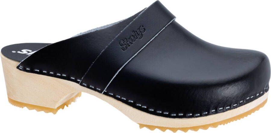 Skolys W-320.00 klompen dames medische clogs tuinklompen werkklompen verpleegkundige ziekenhuis instap zwart