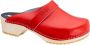 Skolys W-320.03 klompen dames medische clogs tuinklompen werkklompen verpleegkundige ziekenhuis instap rood - Thumbnail 4
