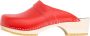 Skolys W-320.03 klompen dames medische clogs tuinklompen werkklompen verpleegkundige ziekenhuis instap rood - Thumbnail 9