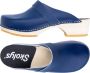 Skolys W-320.07 klompen dames medische clogs tuinklompen werkklompen verpleegkundige ziekenhuis instap marine blauw - Thumbnail 7