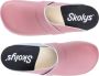 Skolys W-320.11 klompen dames medische clogs tuinklompen werkklompen verpleegkundige ziekenhuis instap pastel roze - Thumbnail 2