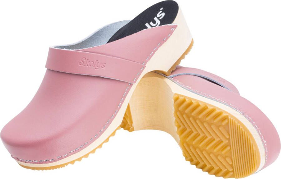 Skolys W-320.11 klompen clogs tuinklompen werkklompen dames verpleegkundige ziekenhuis instap pastel roze - Foto 6