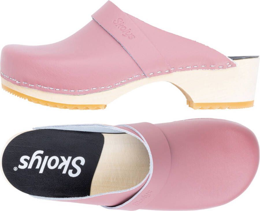 Skolys W-320.11 klompen dames medische clogs tuinklompen werkklompen verpleegkundige ziekenhuis instap pastel roze - Foto 8
