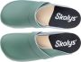 Skolys W-320.12 klompen dames medische clogs tuinklompen werkklompen verpleegkundige ziekenhuis instap pastel groen - Thumbnail 3