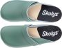 Skolys W-320.12 klompen clogs tuinklompen werkklompen dames verpleegkundige ziekenhuis instap pastel groen - Thumbnail 3