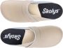 Skolys W-320.13 klompen dames medische clogs tuinklompen werkklompen verpleegkundige ziekenhuis instap pastel zand - Thumbnail 5