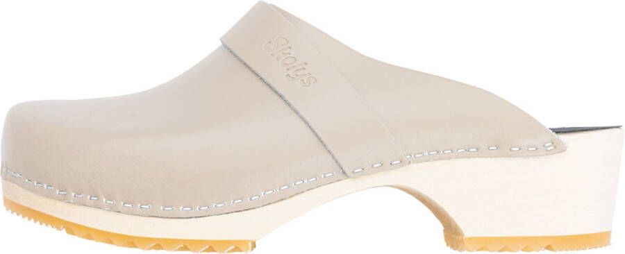 Skolys W-320.13 klompen clogs tuinklompen werkklompen dames verpleegkundige ziekenhuis instap pastel zand
