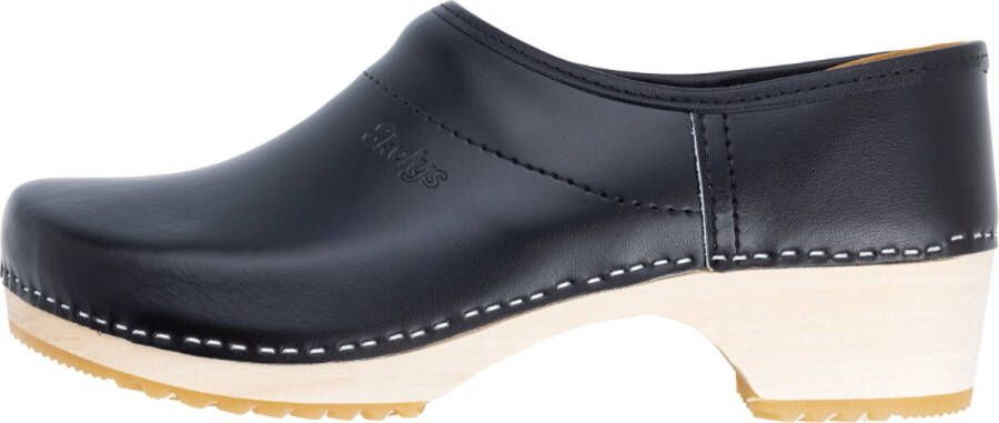 Skolys W-530.00 klompen clogs tuinklompen werkklompen heren dames verpleegkundige ziekenhuis instap zwart