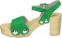 Softclox S3337~EILYN~~~~~~~~~~~~~~~~~~~ Sandalen met hakDames Sandalen Groen - Thumbnail 2
