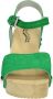 Softclox S3337~EILYN~~~~~~~~~~~~~~~~~~~ Sandalen met hakDames Sandalen Groen - Thumbnail 4