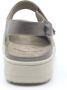 Solidus Solid 40169 Taupe sandalen met stretch en dichte neus wijdte H - Thumbnail 5