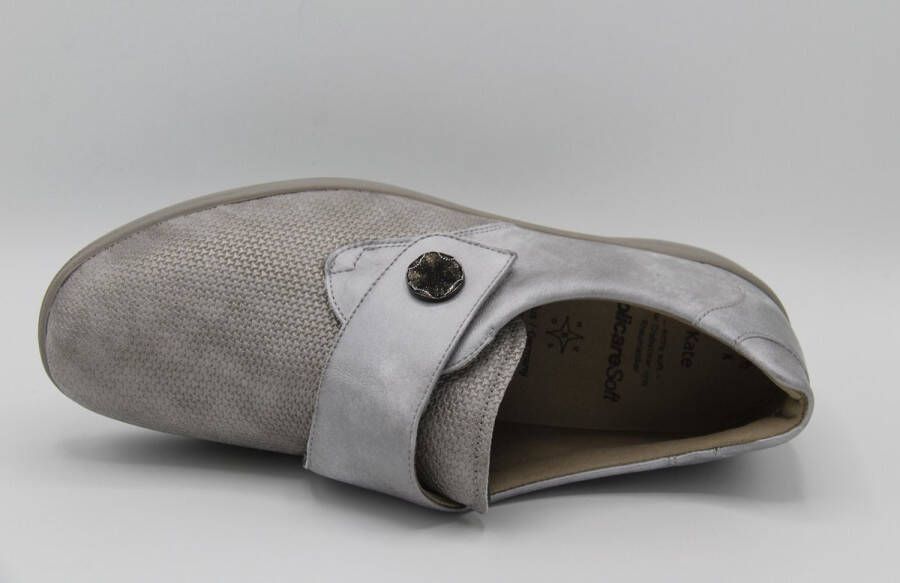 Solidus Dames Instappers & Ballerina's Kate Nerone Grey sasso Zilver