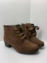 Solidus Dames laarsjes veterboots model Kerry brown steunzool 1 3 en - Thumbnail 4