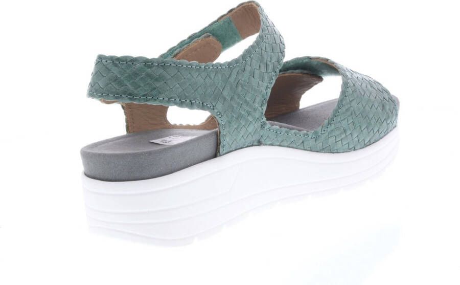 Solidus Dames Sandalen Solid -70157 Greta Mintgroen ½ - Foto 4
