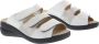 Solidus Dames Slippers Solid Serenity Spezial Off White Zilver - Thumbnail 6