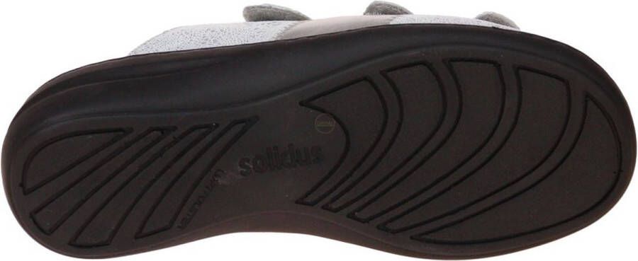 Solidus Dames Slippers Solid Serenity Spezial Off White Zilver