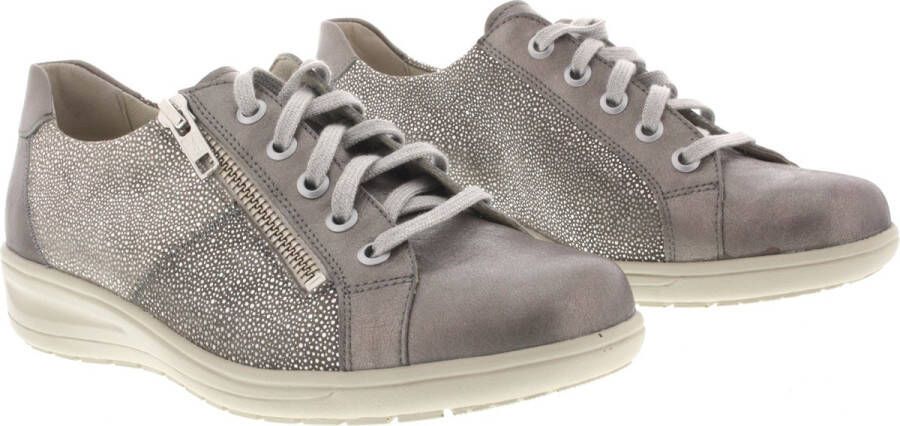 Solidus Dames Veterschoenen Heaven 27001-40448 Taupe Metallic