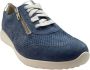 Solidus Dames Veterschoenen Hyle Jeans 52002-80385 Jeansblauw - Thumbnail 9