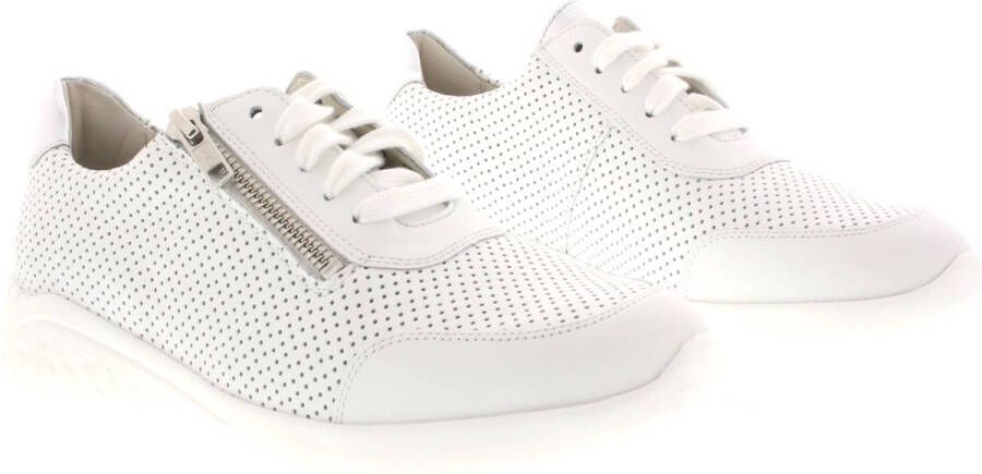 Solidus Dames Veterschoenen Solid -10153 Hyle White Wit - Foto 3