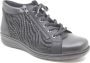 Solidus Dames Veterschoenen Solid -00999 Kate Zwart ½ - Thumbnail 7