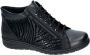 Solidus Dames Veterschoenen Solid -00999 Kate Zwart ½ - Thumbnail 9