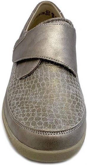 Solidus Grijze Klittenbandschoenen Hedda Wijdte K