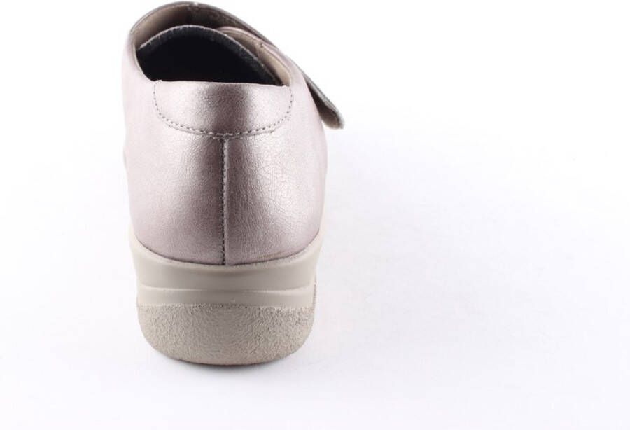 Solidus Grijze Klittenbandschoenen Hedda Wijdte K
