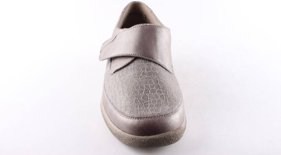 Solidus Grijze Klittenbandschoenen Hedda Wijdte K