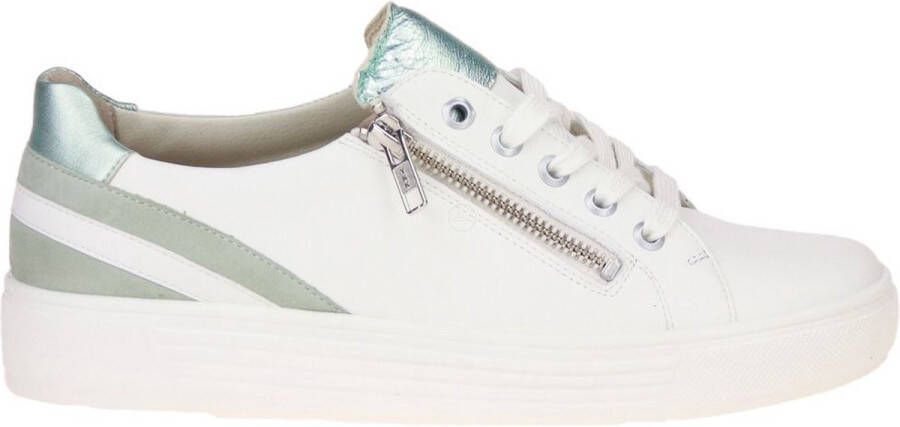 Solidus Hazel Wit-Munt Groene Sneaker