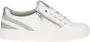 Solidus Solid 10309 Wit combi kleurige dames sneaker met rits - Thumbnail 6