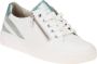 Solidus Solid 10309 Wit combi kleurige dames sneaker met rits - Thumbnail 7