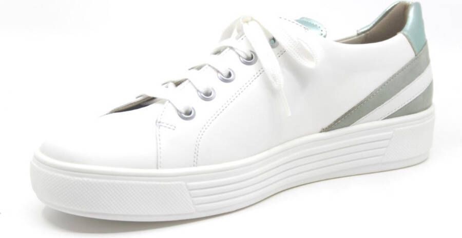 Solidus Hazel Wit-Munt Groene Sneaker