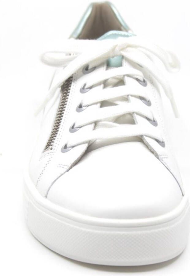 Solidus Hazel Wit-Munt Groene Sneaker