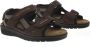 Solidus Heren Sandalen Man Spezial 78068-30448 Donkerbruin - Thumbnail 5