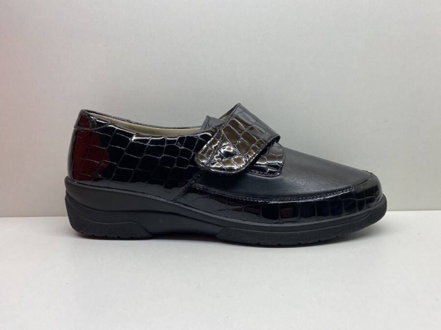 Solidus Soft SOLIDUS Schoenen dames Hedda 26530-00023 zwart krokolack (K) 2 3 en