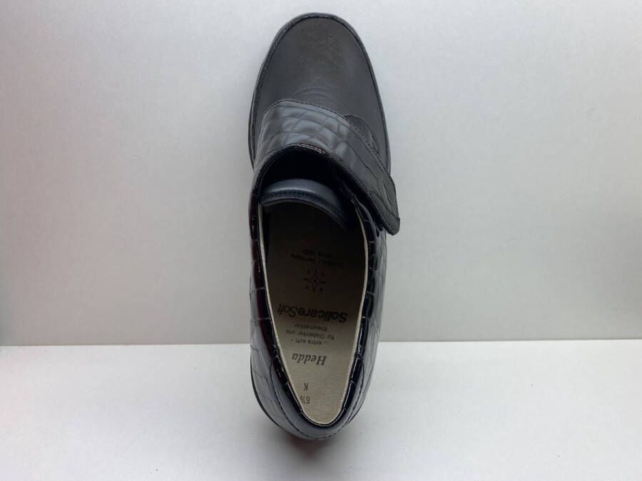 Solidus Soft SOLIDUS Schoenen dames Hedda 26530-00023 zwart krokolack (K) 2 3 en