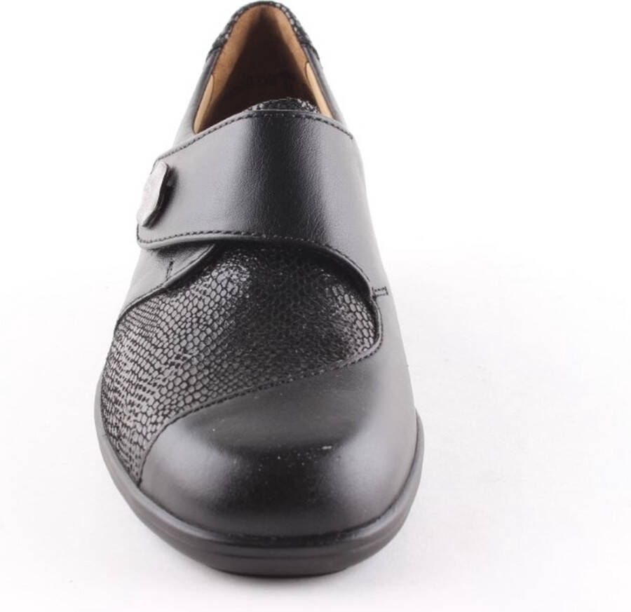 Solidus Zwarte Klittenbandschoenen Hedda Wijdte F - Foto 3