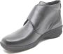 Solidus Solid 00701 Zwarte halfhoge klittenband boot wijdte K - Thumbnail 4