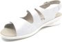 Solidus Solid 10320 Wit combi smalle dames sandalen wijdte F - Thumbnail 4