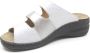 Solidus Dames Slippers Solid Serenity Spezial Off White Zilver - Thumbnail 5