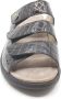 Solidus Solid 30702 Bruine dames lak slipper met drie klittenbanden - Thumbnail 2