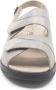 Solidus Solid 40448 Taupe kleurige extra brede dames sandalen - Thumbnail 4