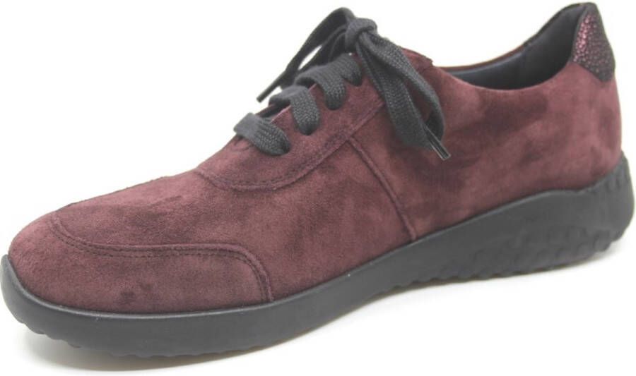 Solidus Solid 70106 Bordeaux sneaker wijdte H