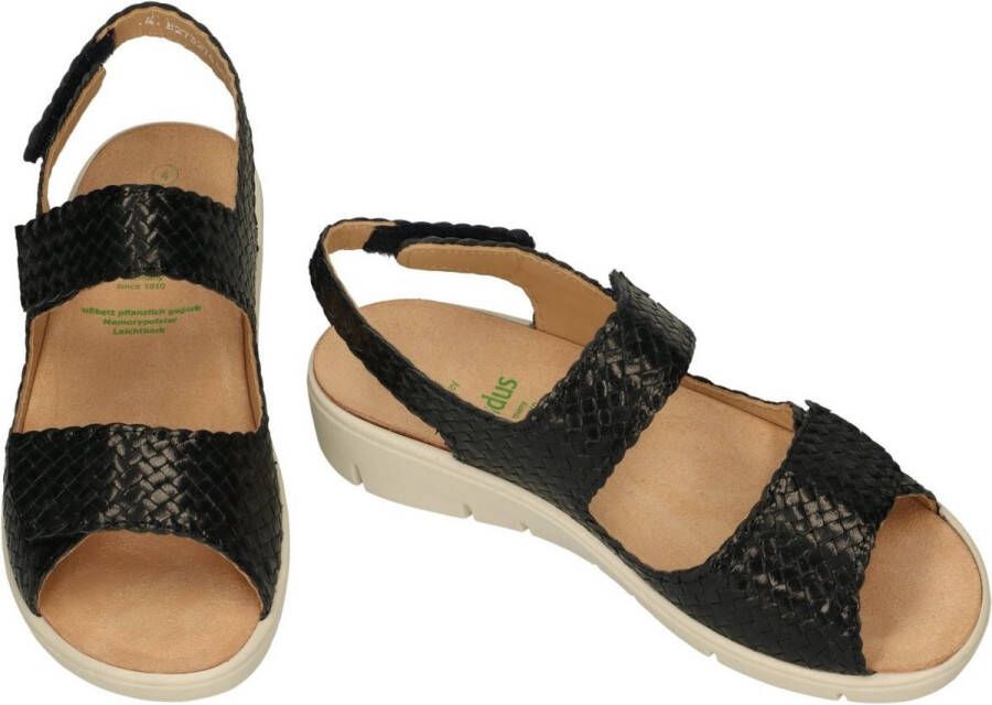 Solidus Solid Dames blauw donker sandalen