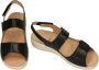 Solidus Solid Dames blauw donker sandalen - Thumbnail 2