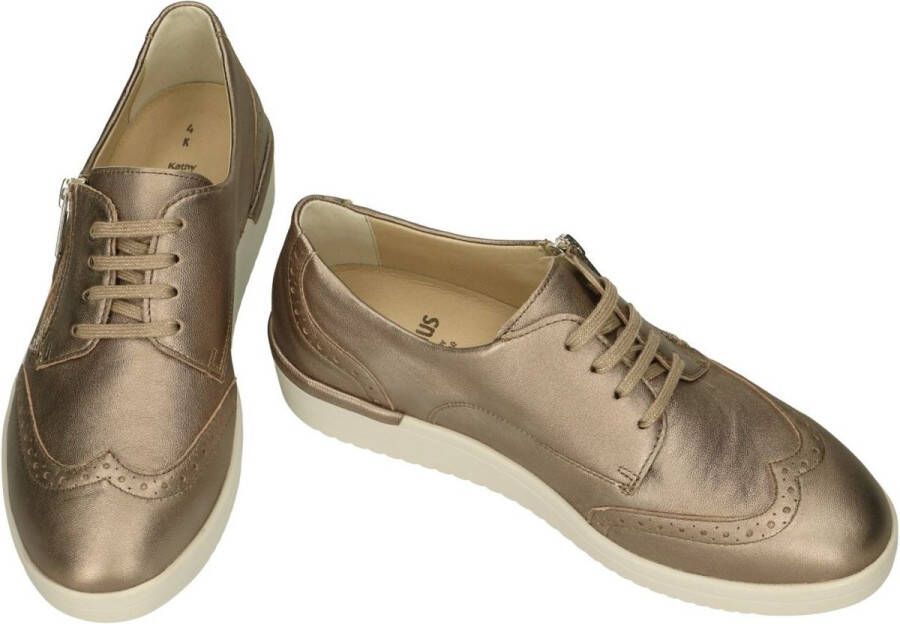 Solidus Solid Dames brons lage gesloten schoenen