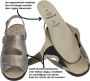 Solidus Dames Sandalen Lia Efeso Marmo 73500-40169 Brons - Thumbnail 4