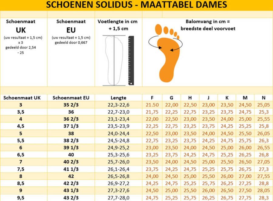 Solidus Solid Dames bruin donker lage gesloten schoenen - Foto 11